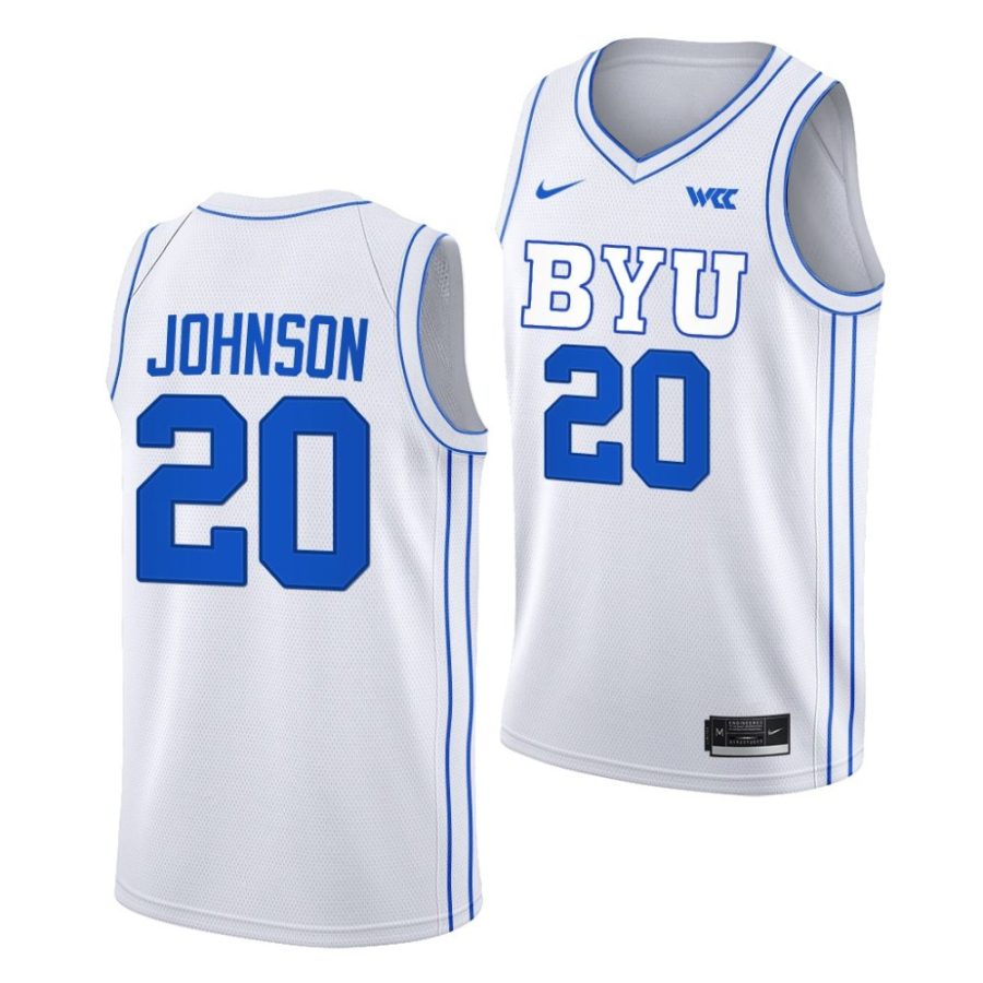 spencer johnson byu cougars college basketball 2022 23 jersey scaled