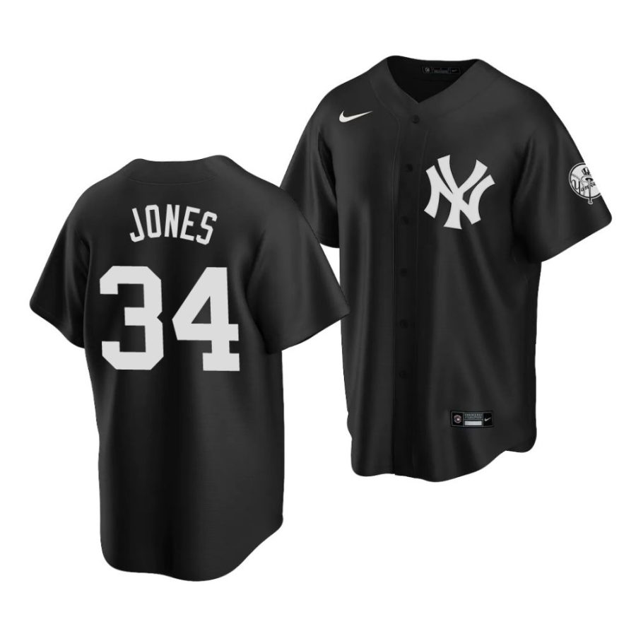 spencer jones yankees fashion 2022 mlb draft replica black jersey scaled