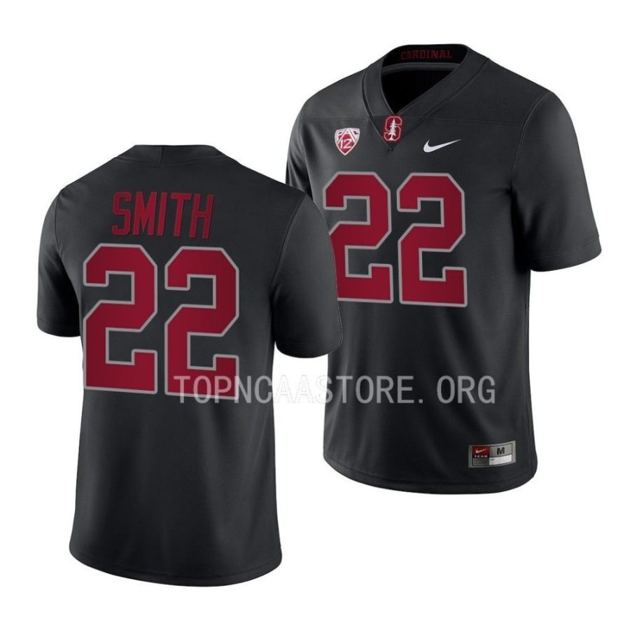 stanford cardinal e.j. smith black 2022college football game jersey scaled