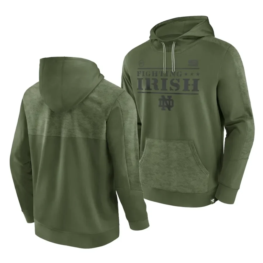 stencil pullover olive oht military appreciation notre dame fighting irish hoodie scaled