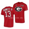stetson bennett cfbplayoff 2023 national championship red t shirts scaled