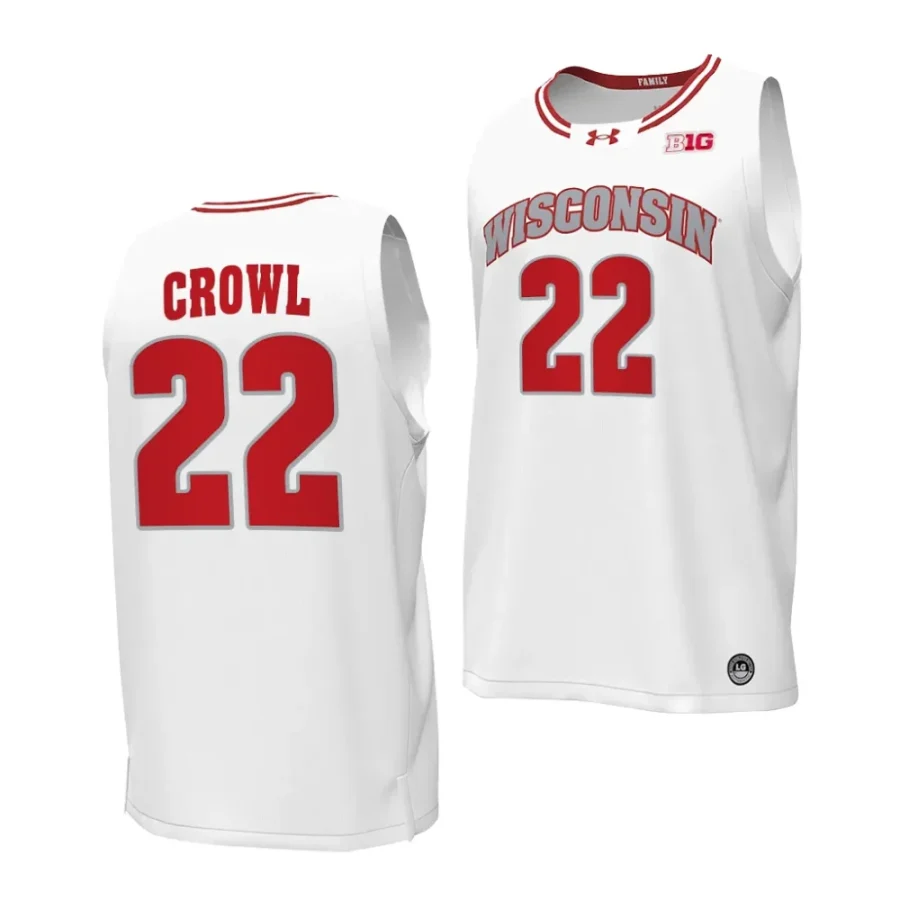 steven crowl wisconsin badgers by the players 2023 24 alternate basketball jersey scaled