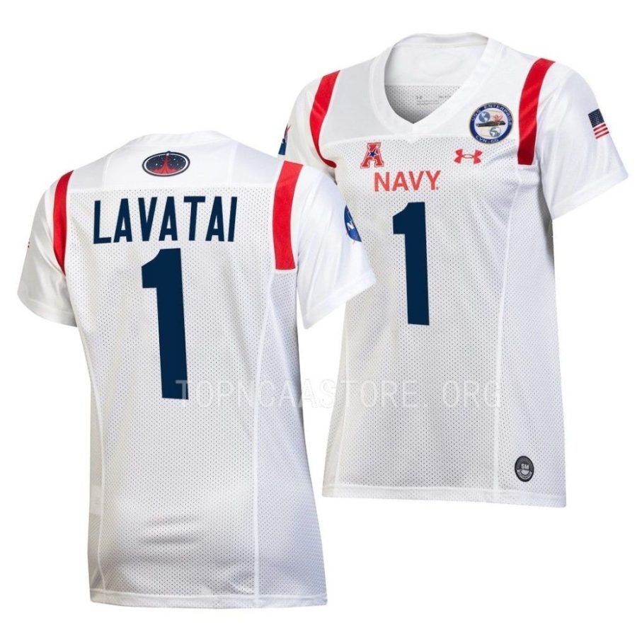 tai lavatai white navy midshipmen2022 special games women jersey scaled