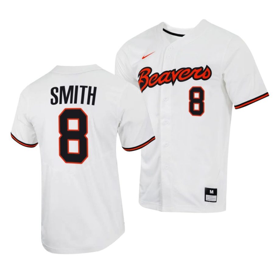 tanner smith oregon state beavers 2022college baseball menfull button jersey scaled