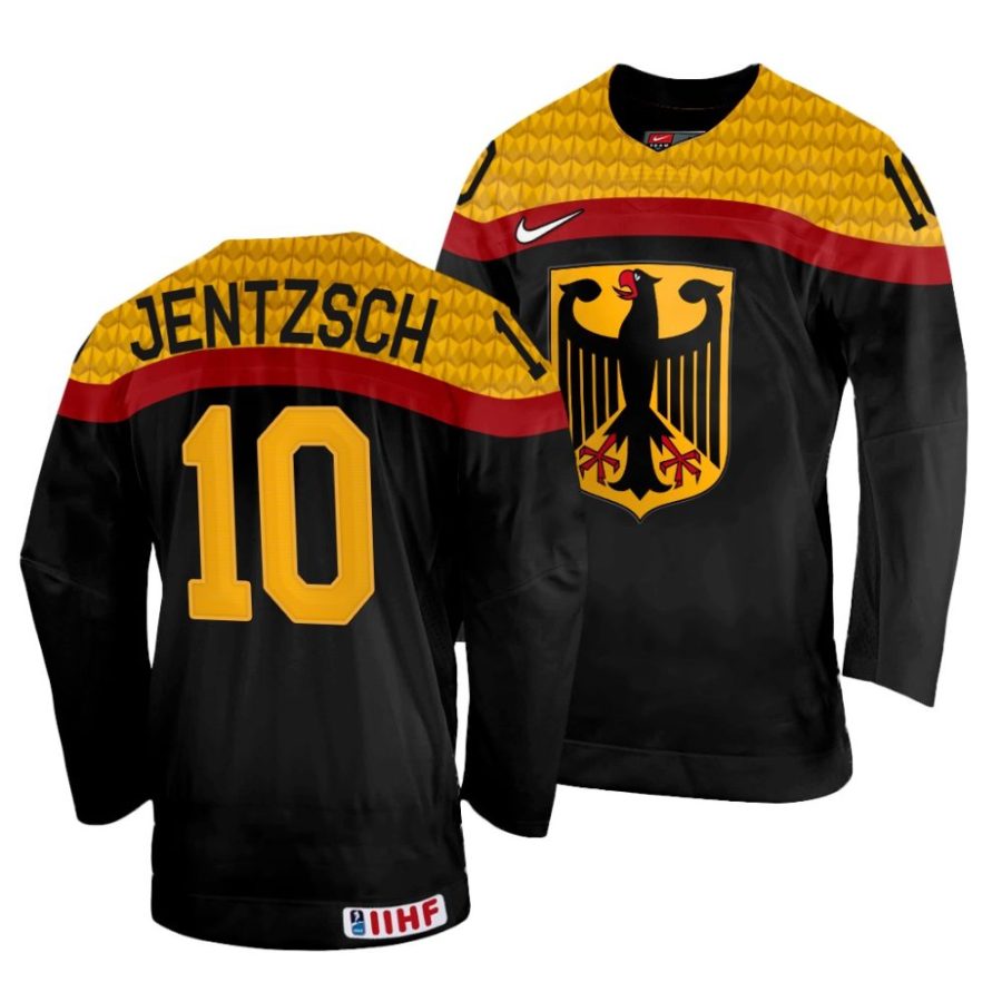 taro jentzsch away 2022 iihf world championship black jersey scaled