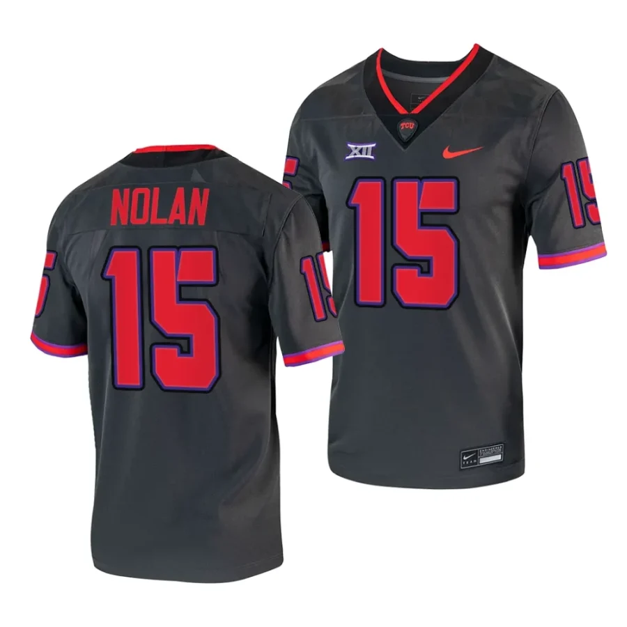 tcu horned frogs chance nolan grey 2023alternate football replica jersey scaled