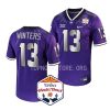 tcu horned frogs dee winters purple 2022 fiesta bowl college football playoff jersey scaled
