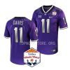 tcu horned frogs derius davis purple 2022 fiesta bowl college football playoff jersey scaled