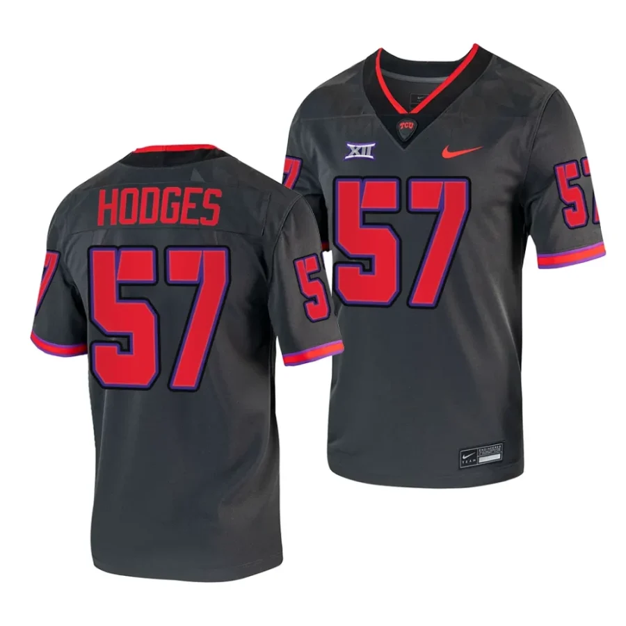 tcu horned frogs johnny hodges grey 2023alternate football replica jersey scaled