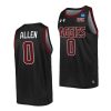 teddy allen black 2022 ncaa march madness basketball jersey scaled