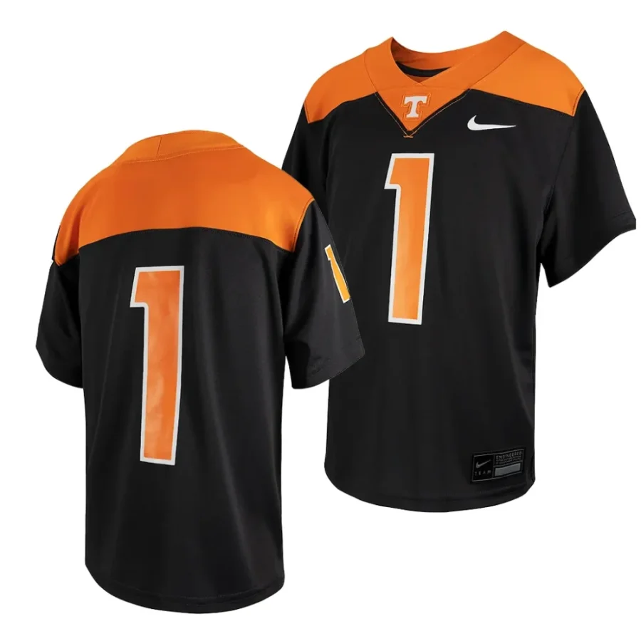 tennessee volunteers 2023 anthracite alternate football youth jersey scaled