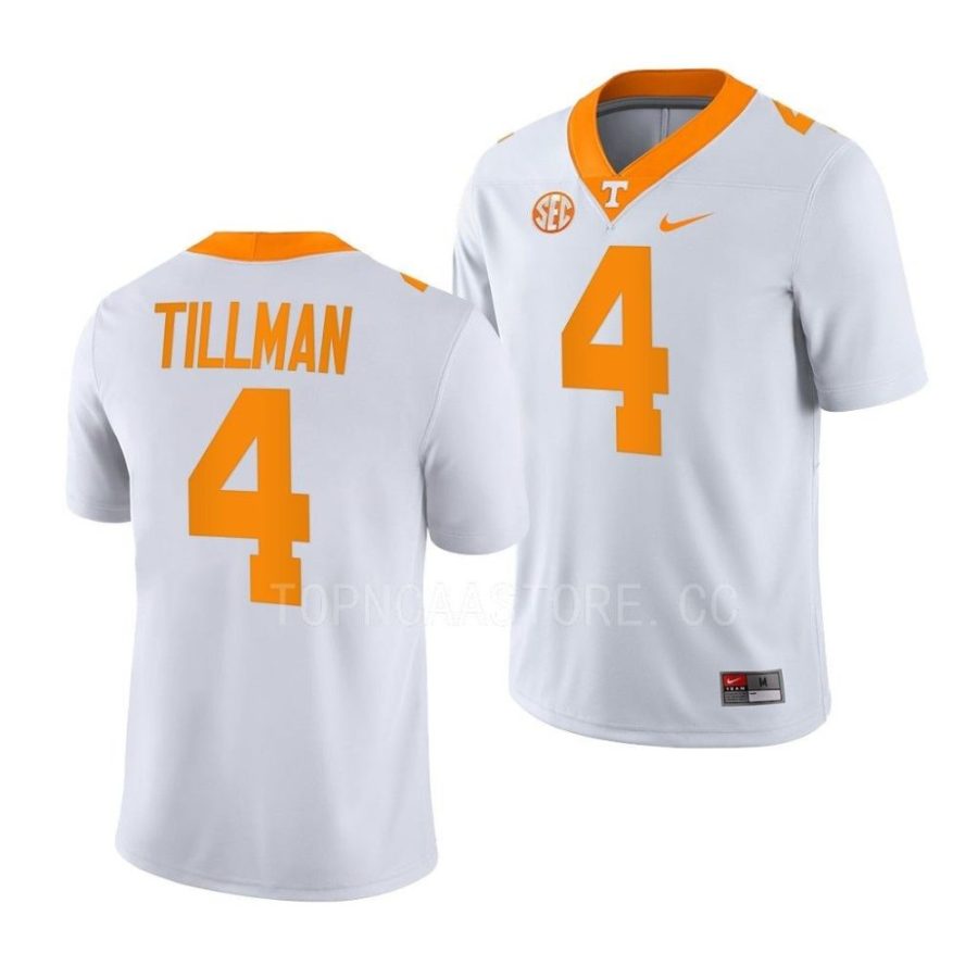 tennessee volunteers cedric tillman white college football nil replicaame jersey scaled