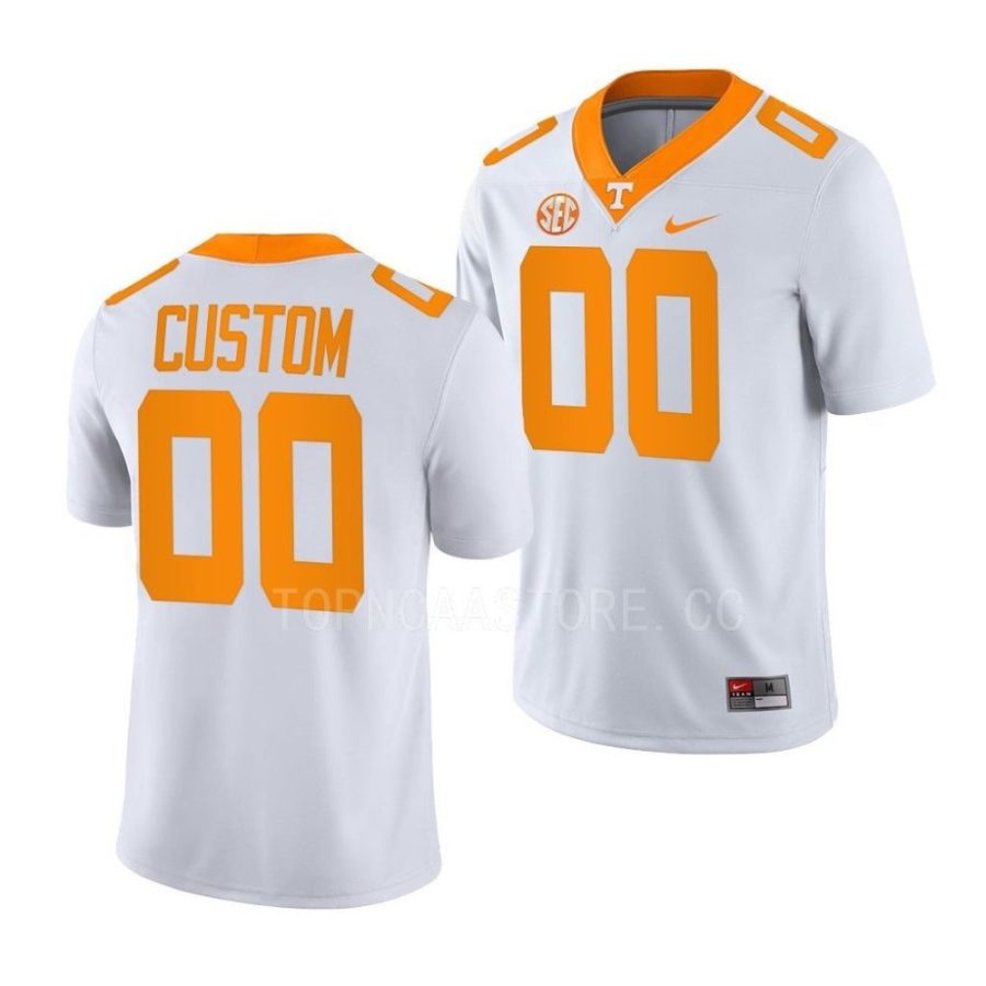 tennessee volunteers custom white college football nil replicaame jersey scaled