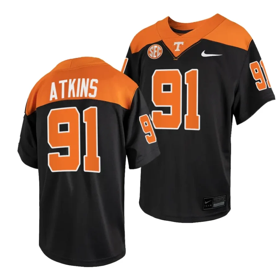 tennessee volunteers doug atkins 2023 anthracite alternate football youth jersey scaled