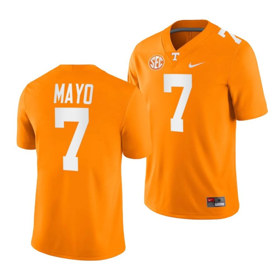 tennessee volunteers jerod mayo orange college football game jersey scaled