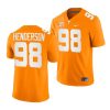 tennessee volunteers john henderson orange college football game jersey scaled