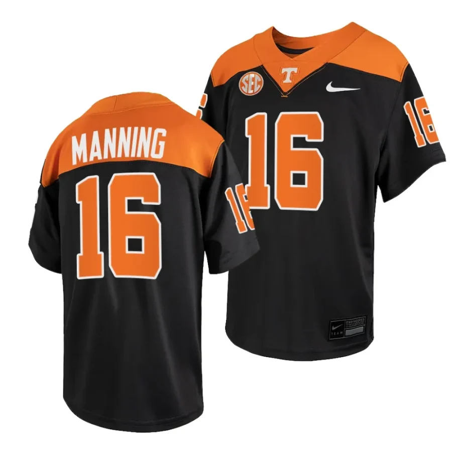 tennessee volunteers peyton manning 2023 anthracite alternate football youth jersey scaled