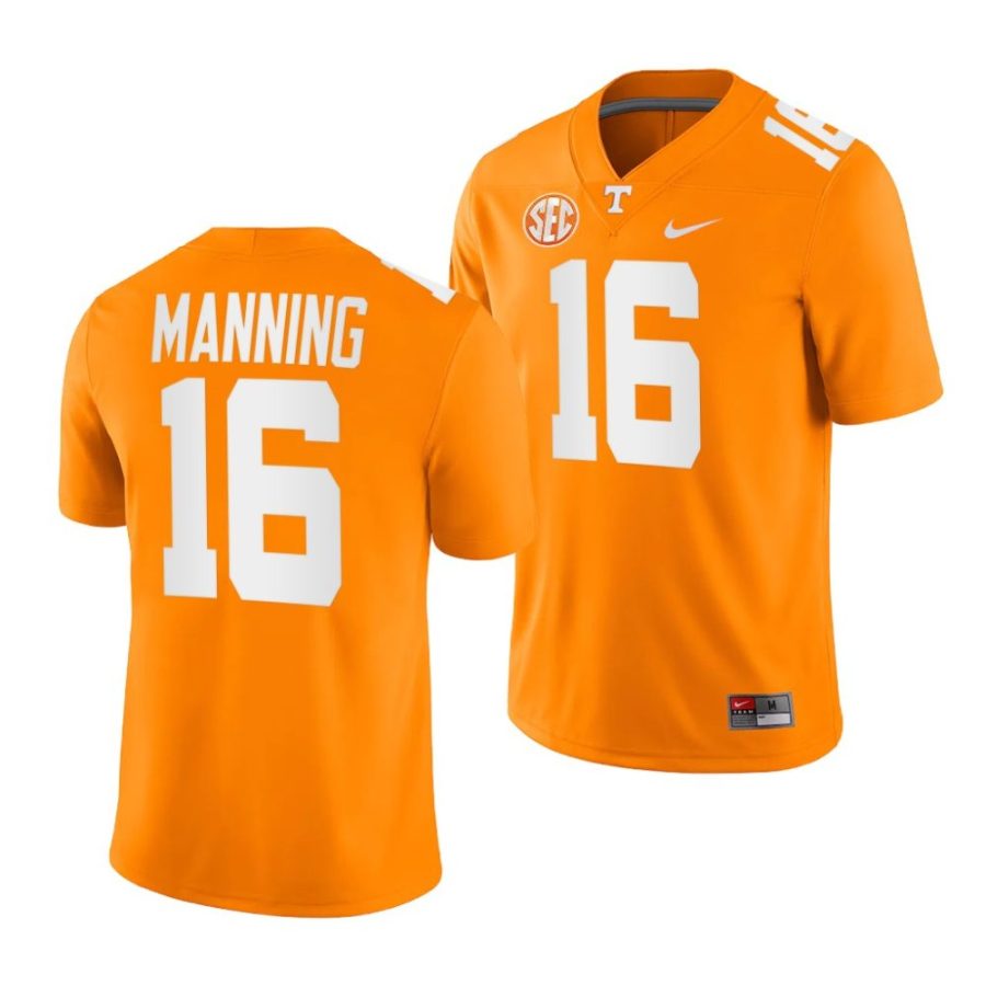 tennessee volunteers peyton manning orange college football game jersey scaled