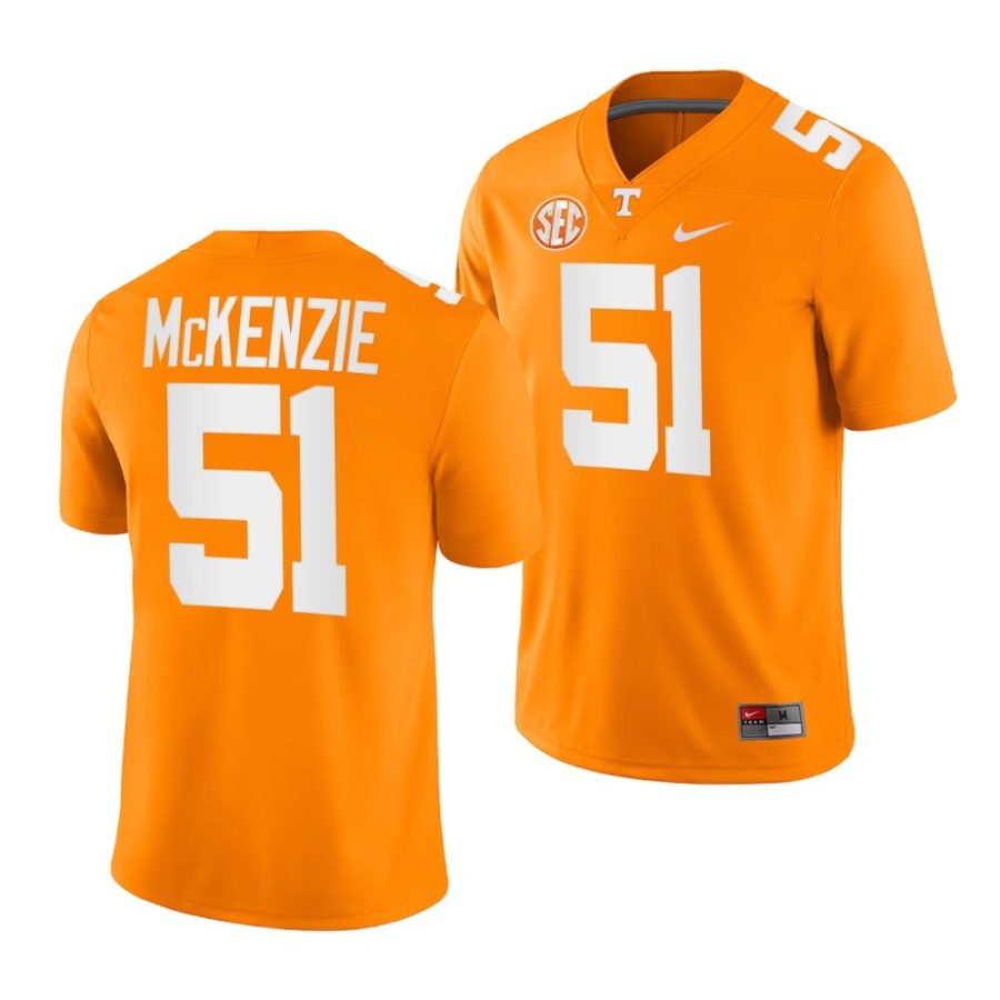 tennessee volunteers raleigh mckenzie orange college football game jersey scaled