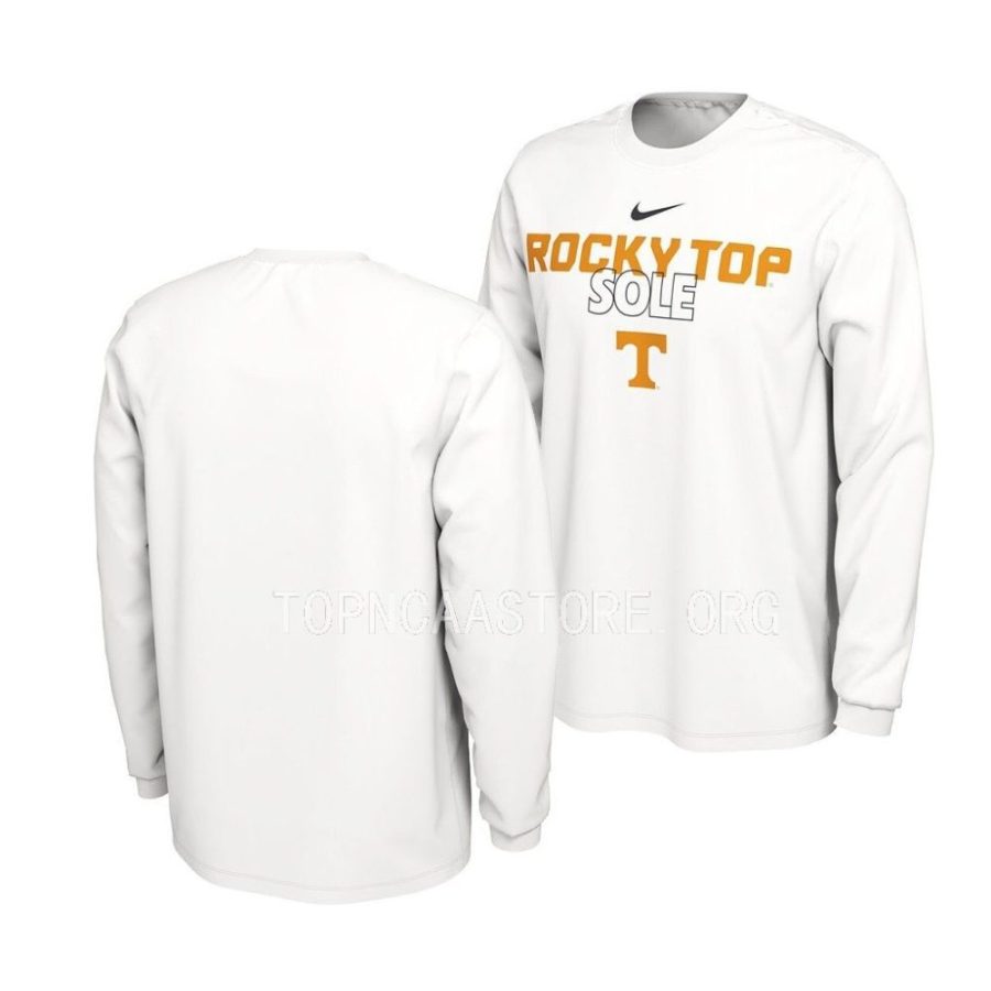 tennessee volunteers white on court long sleevecollege basketball men t shirt scaled