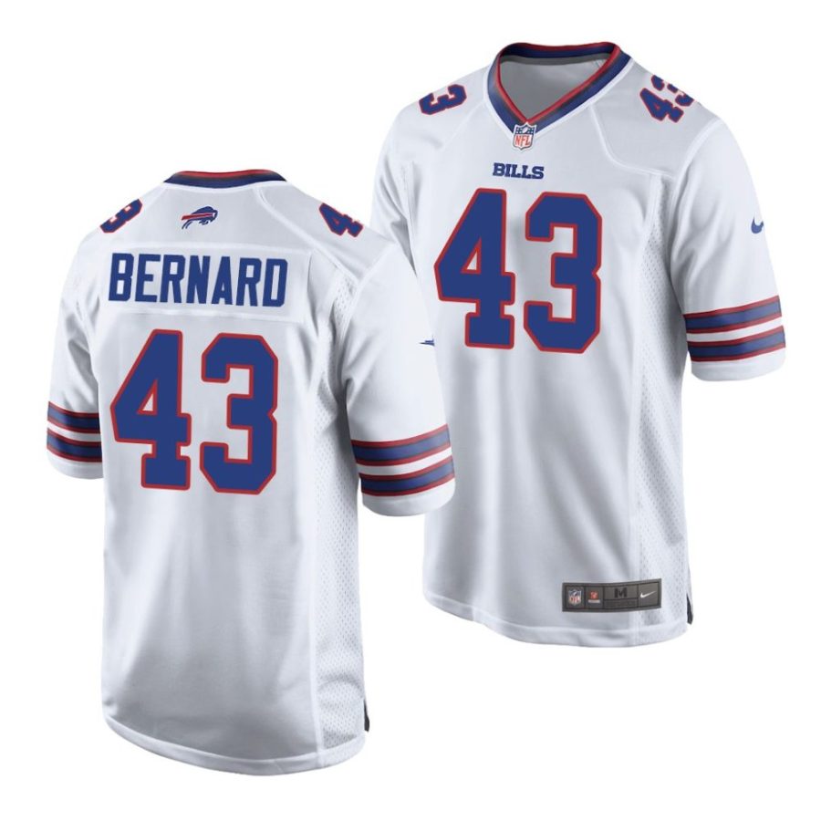 terrel bernard buffalo bills 2022 nfl draft game men white jersey scaled