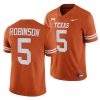 texas longhorns bijan robinson orange college football jersey scaled