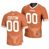 texas longhorns custom orange icon print football fashion jersey scaled