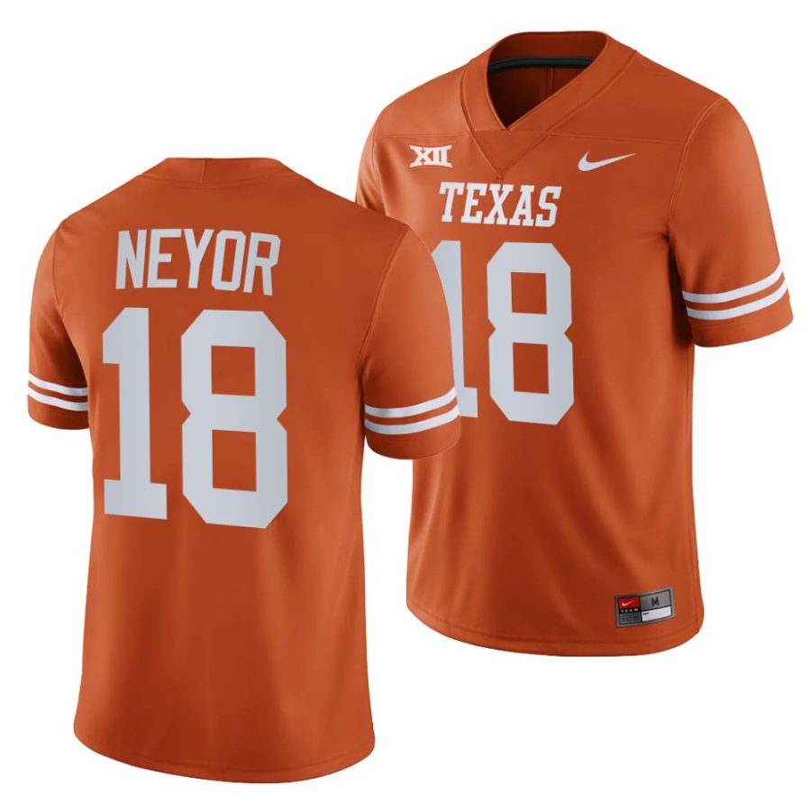 texas longhorns isaiah neyor orange college football jersey scaled