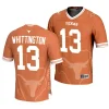 texas longhorns jordan whittington orange icon print football fashion jersey scaled