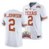 texas longhorns roschon johnson white 2022 alamo bowl college football jersey scaled