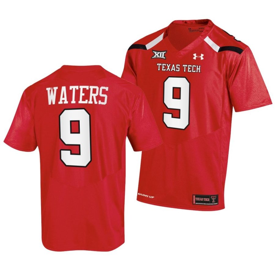 texas tech red raiders marquis waters red 2022 23college football jersey scaled