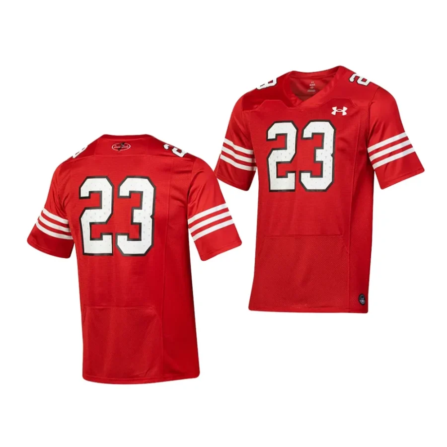 texas tech red raiders red throwback football replica jersey scaled