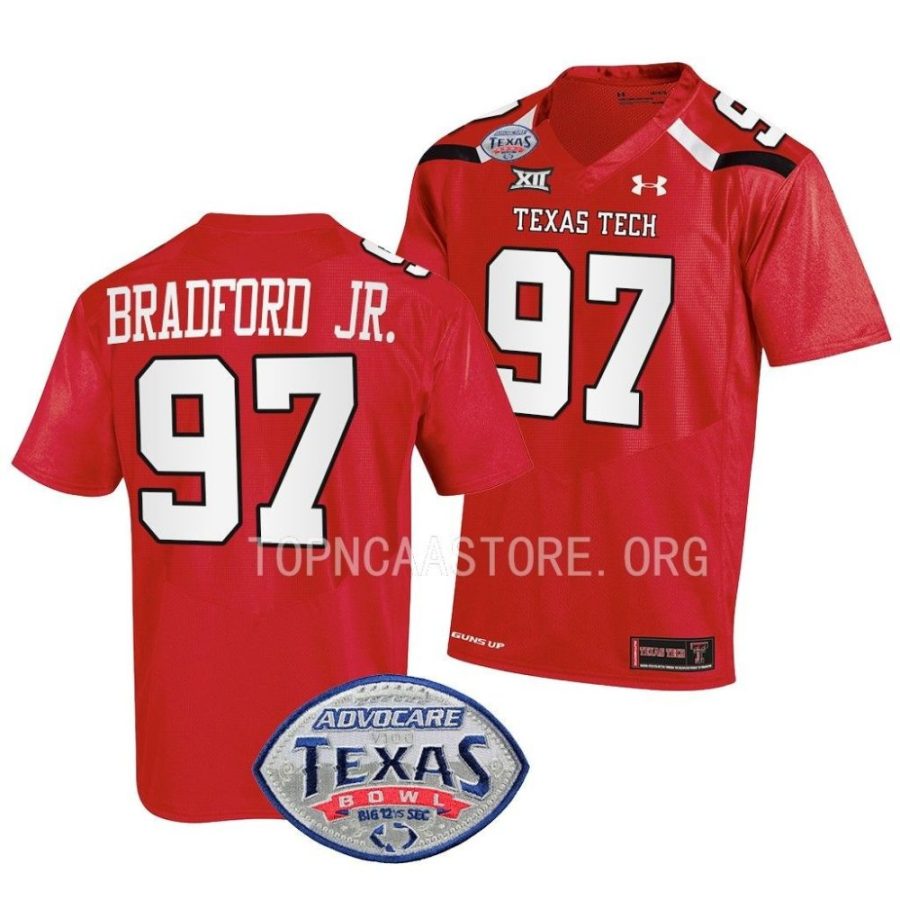 texas tech red raiders tony bradford jr. red 2022 texas bowl football jersey scaled