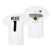 theo wease white 2023 cotton bowl champions locker room t shirt scaled
