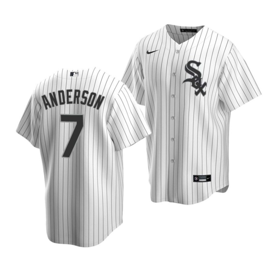 tim anderson white sox 2022replica men'shome jersey scaled