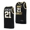 tim duncan wake forest demon deacons college basketball jersey scaled