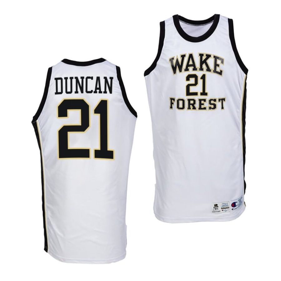 tim duncan wake forest demon deacons college basketball throwback jersey scaled