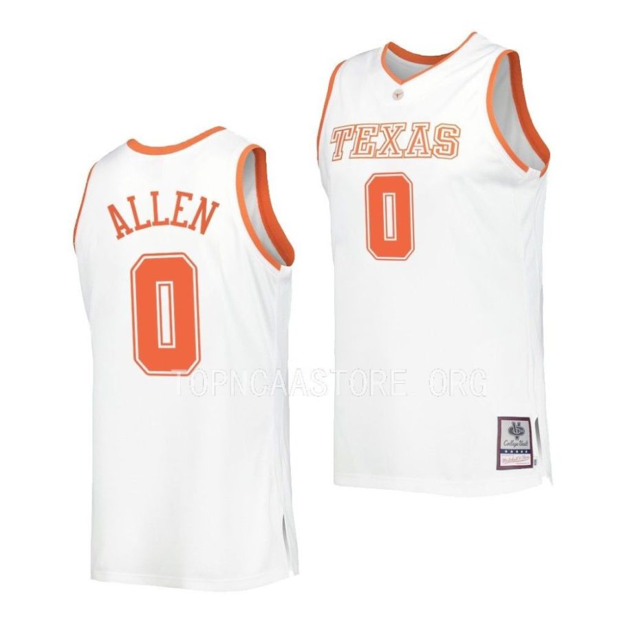 timmy allen texas longhorns college basketball throwback jersey scaled