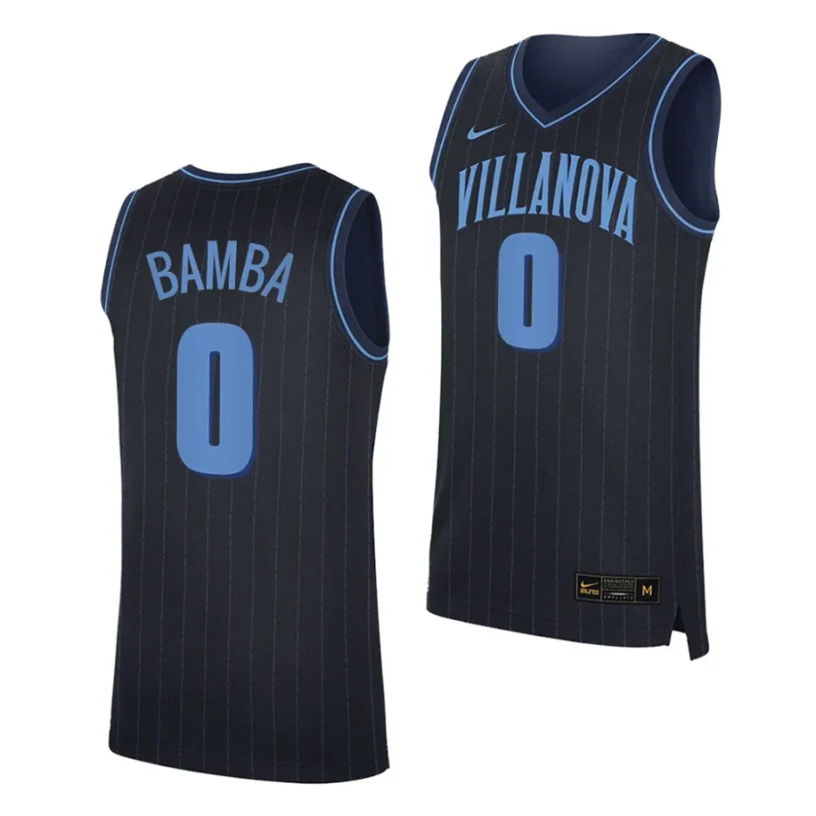 tj bamba navy replica basketball 2023 24 jersey scaled