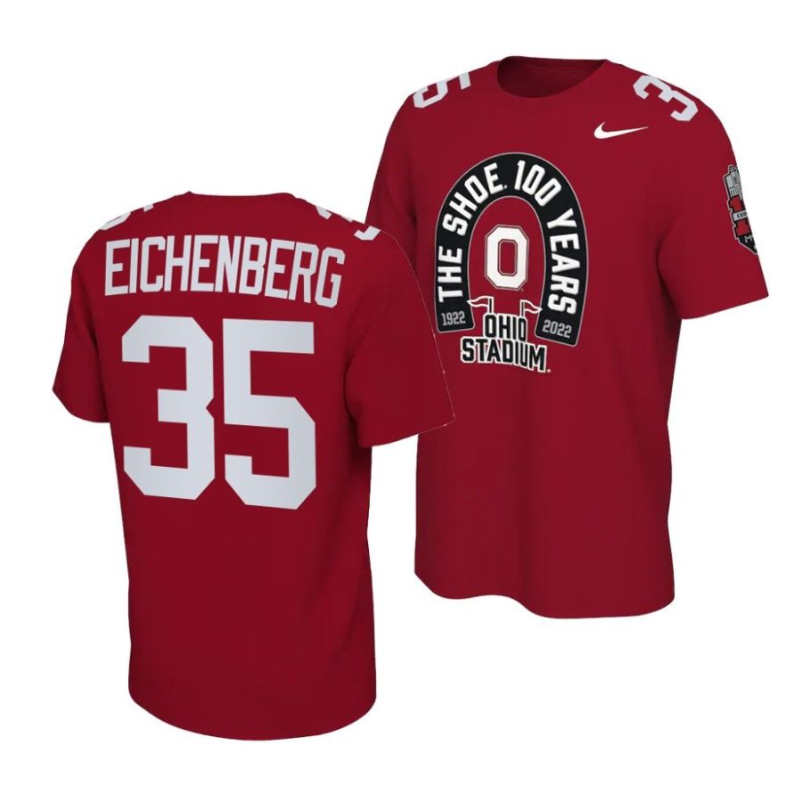 tommy eichenberg 1922 2022 the shoe 100th anniversary scarlet shirt scaled