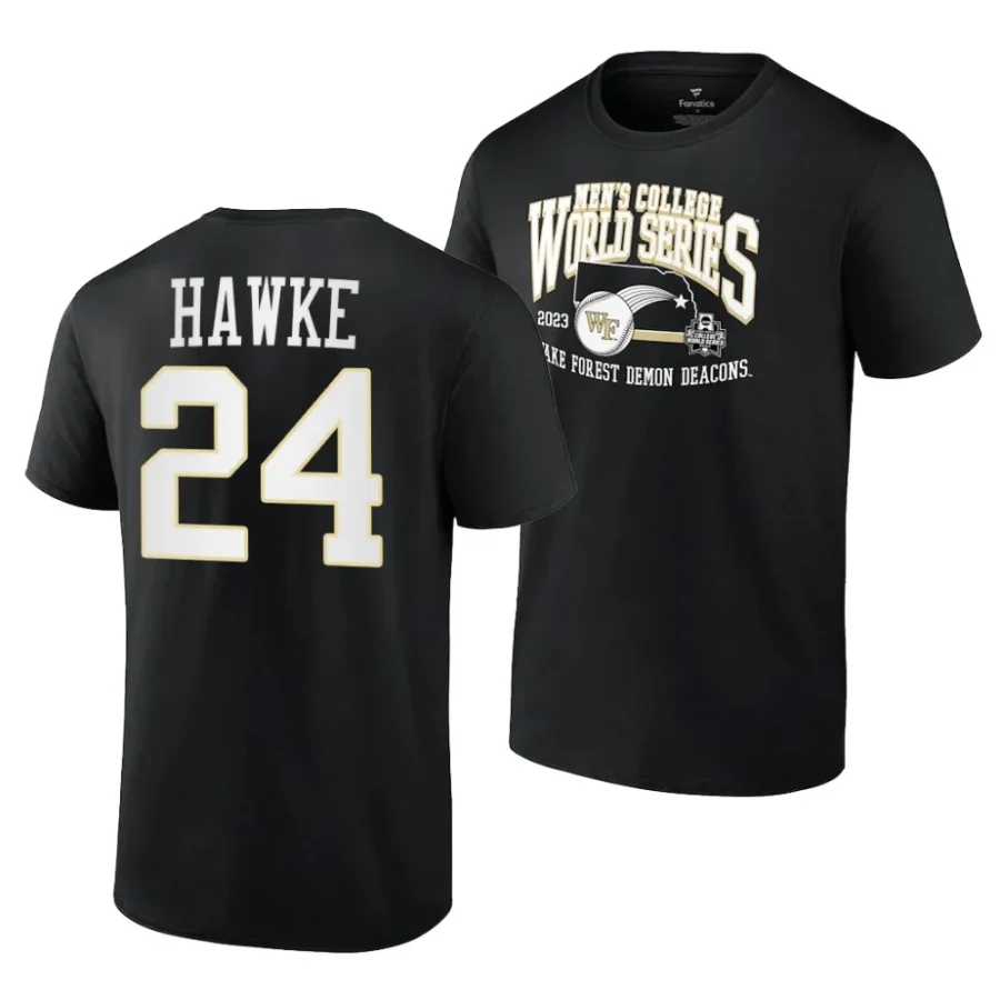 tommy hawke ncaa baseball 2023 college world series black t shirts scaled