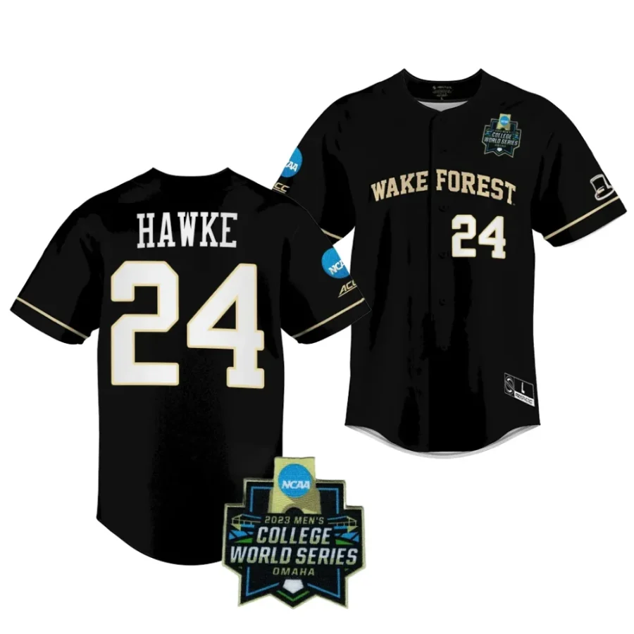 tommy hawke wake forest demon deacons 2023 college world series menncaa baseball jersey 0 scaled