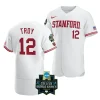 tommy troy stanford cardinal 2023 ncaa baseball college world series menomaha 8 jersey scaled