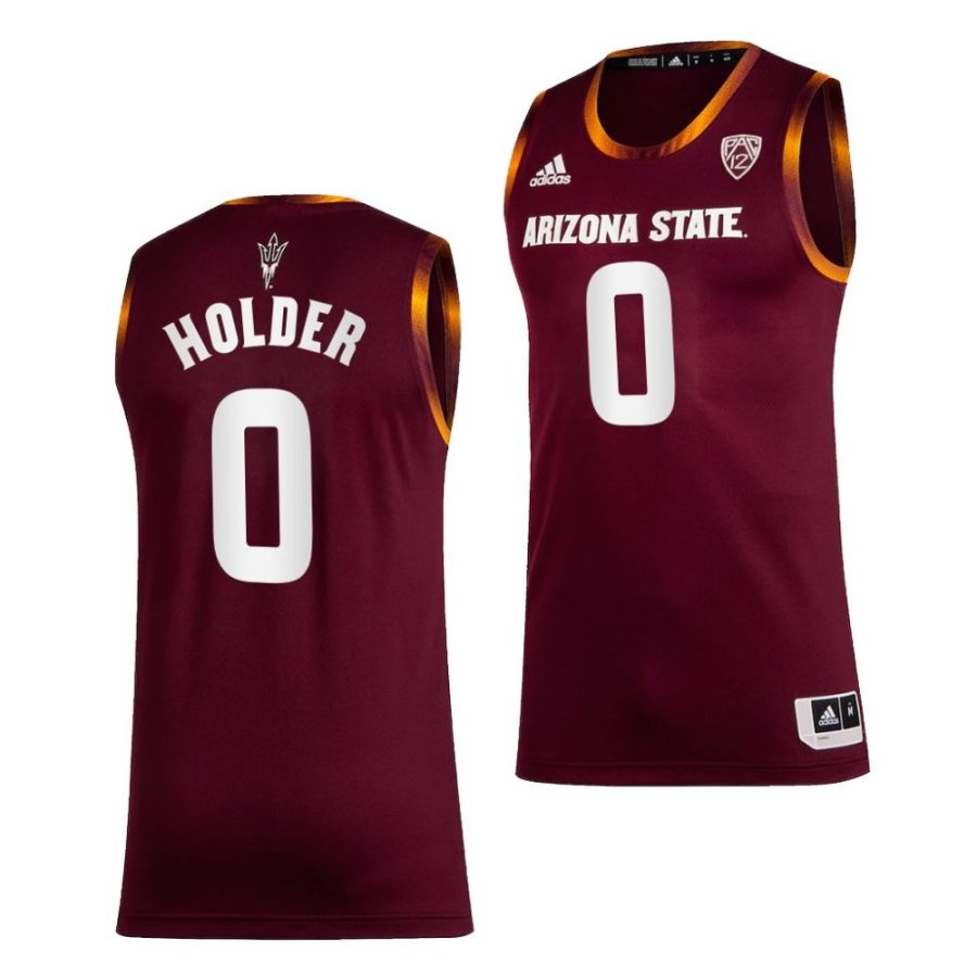 tra holder arizona state sun devils college basketball maroon jersey scaled