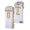 trae hannibal lsu tigers 2022 23replica basketball white jersey scaled