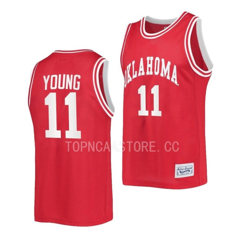 trae young oklahoma sooners alumni basketball retro jersey scaled