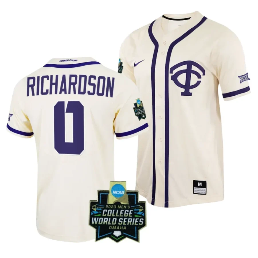 tre richardson tcu horned frogs 2023 college world series menncaa baseball jersey scaled