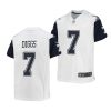 trevon diggs dallas cowboys alternate game youth white jersey scaled