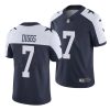 trevon diggs dallas cowboys alternate vapor limited men's navy jersey scaled