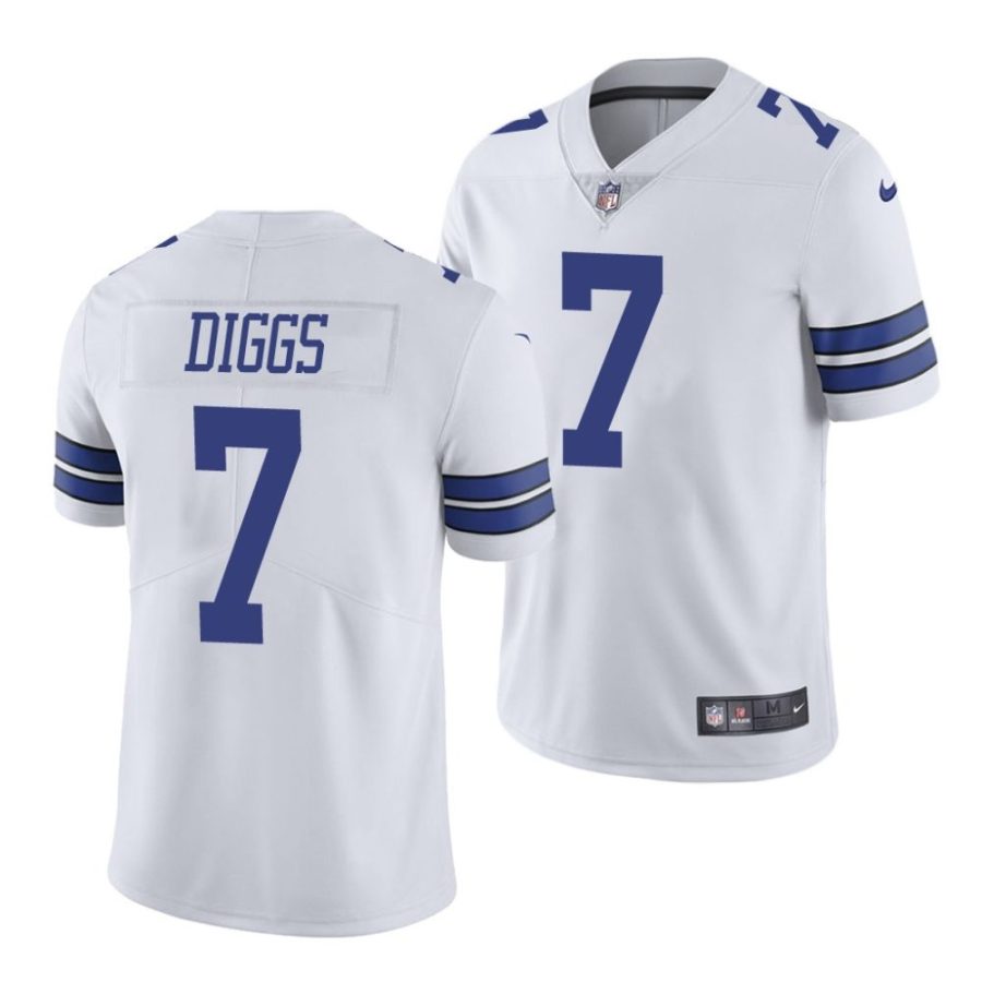 trevon diggs dallas cowboys vapor limited men's white jersey scaled